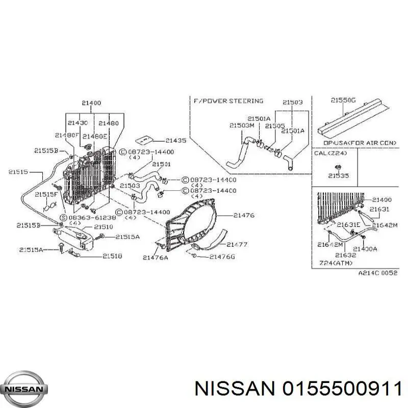 0155500911 Renault (RVI)