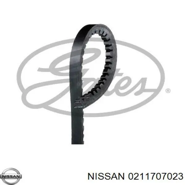 Correa de transmisión trapezoidal Nissan/Infiniti 0211707023 precio, desde 8,72 EUR