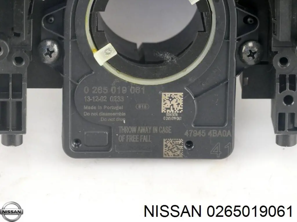 Sensor de ángulo de giro del volante Nissan/Infiniti 0265019061 precio, desde 43,56 EUR