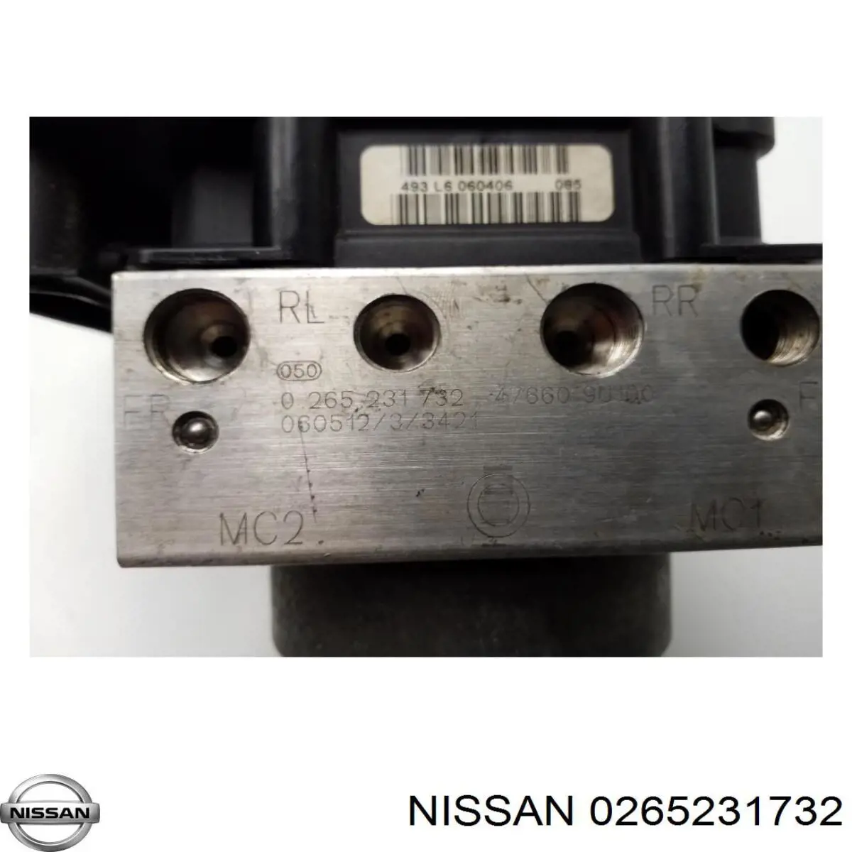 Módulo ABS 0265231732 Nissan/Infiniti