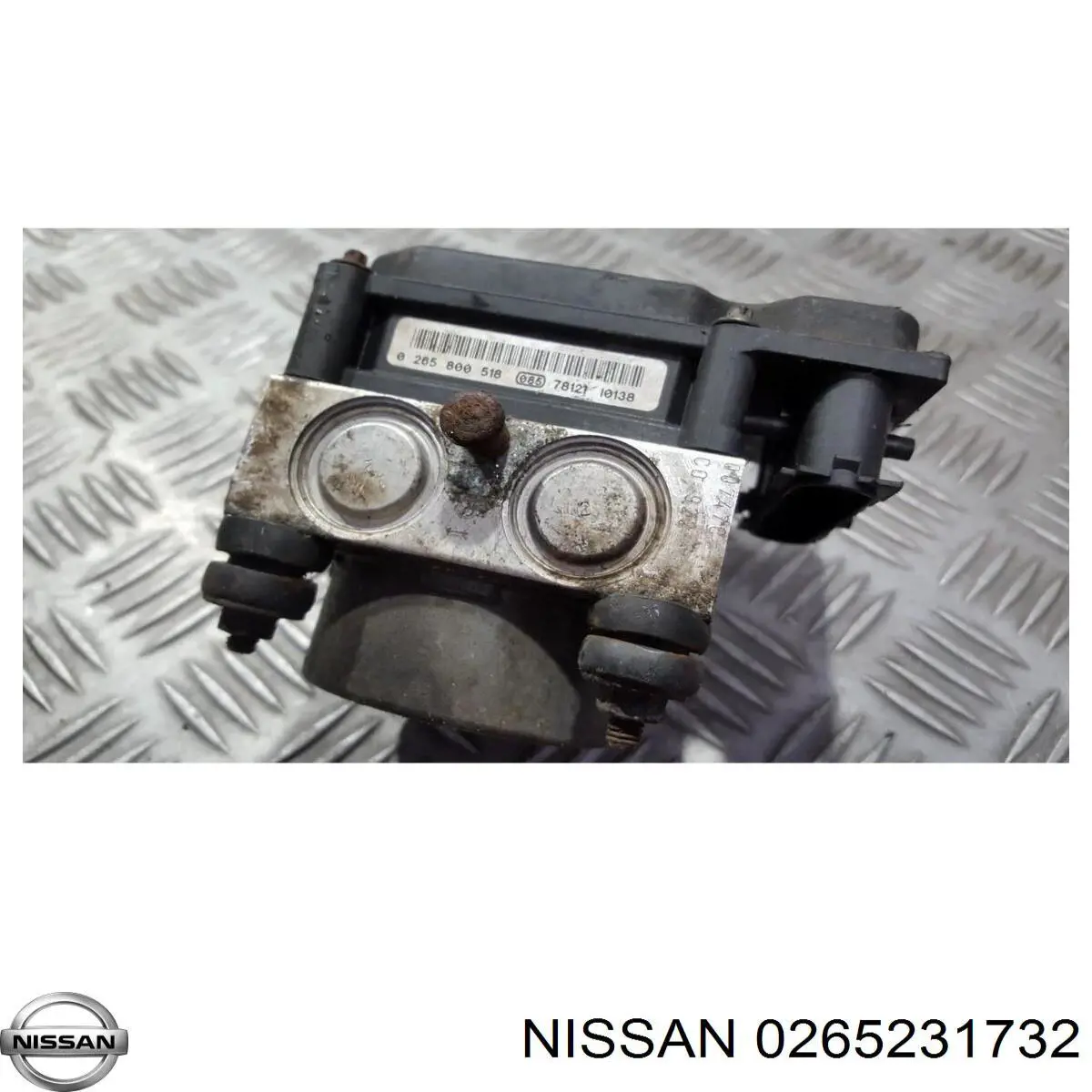 0265231732 Nissan/Infiniti Unidad de control ABS hidráulico