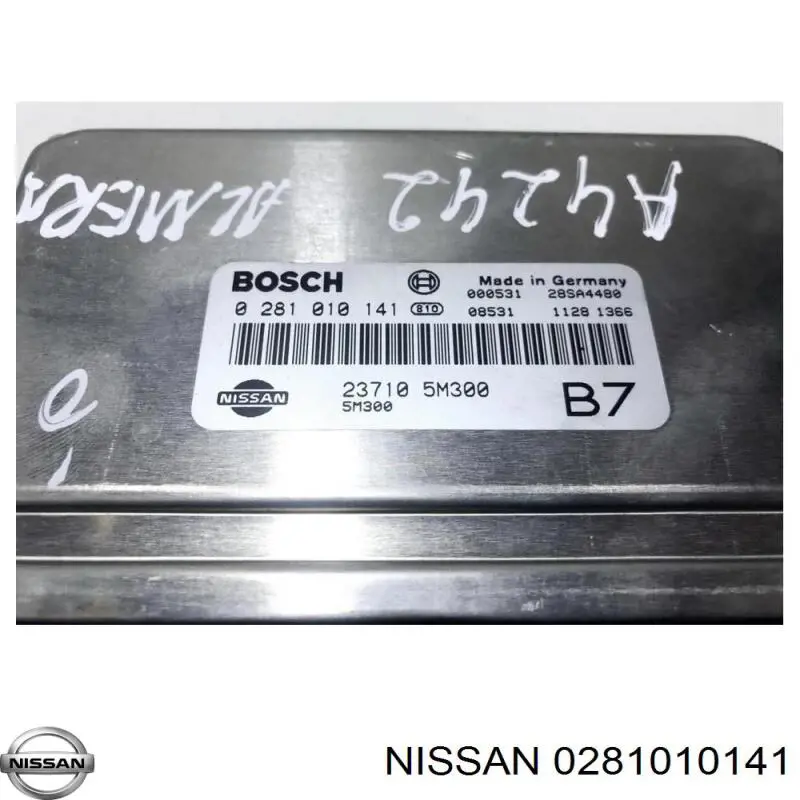 Unidad de control del motor  Nissan/Infiniti 0281010141 precio, desde 45,01 EUR