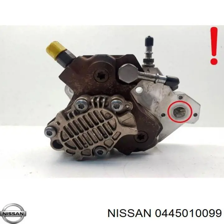 445010099 Nissan bomba de alta presión