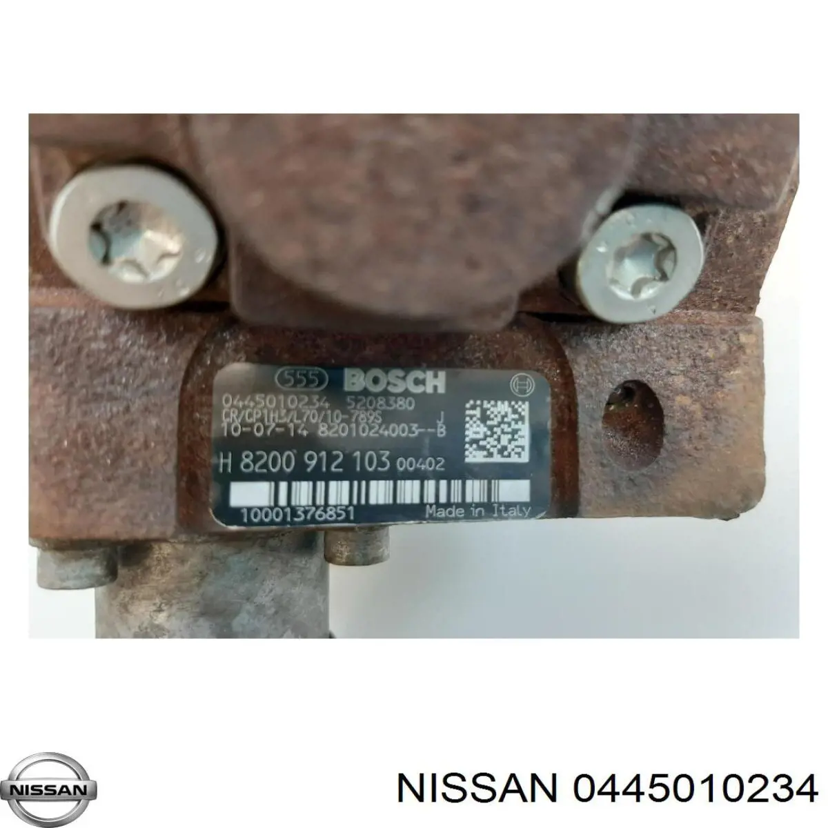 0445010234 Nissan bomba inyectora