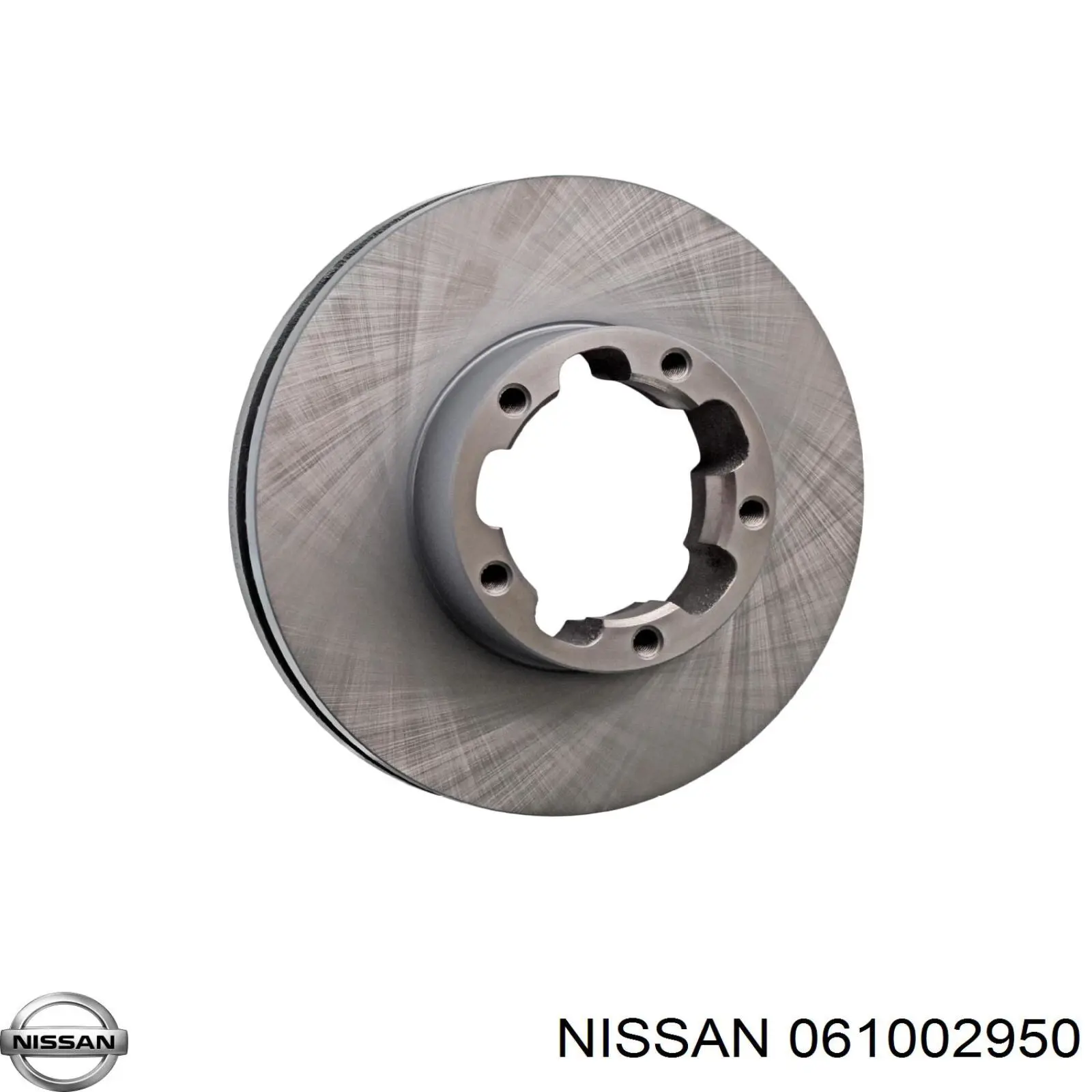 061002950 Nissan freno de disco delantero