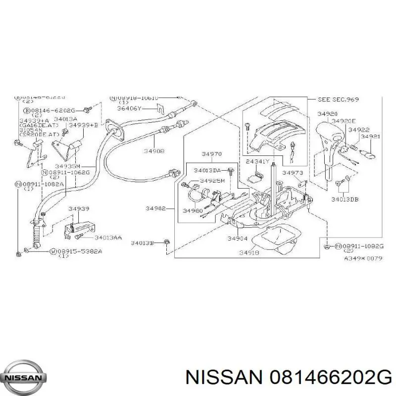  Nissan/Infiniti 081466202G precio, desde 8,47 EUR