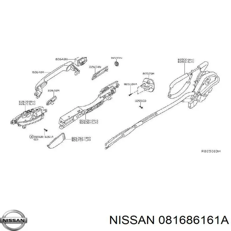  Nissan/Infiniti 081686161A precio, desde 5,99 EUR