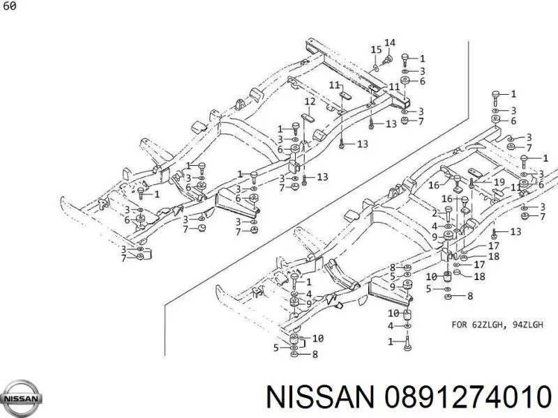0891274010 Nissan