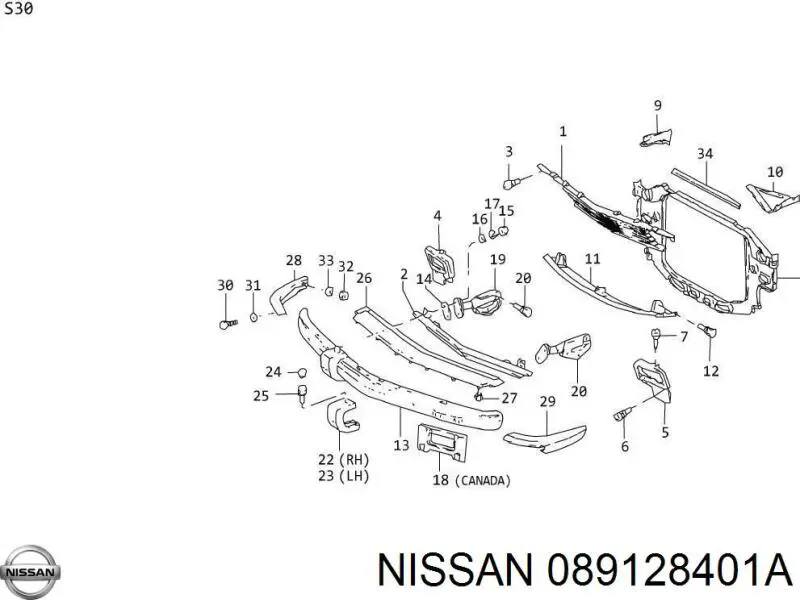  089128401A Nissan/Infiniti
