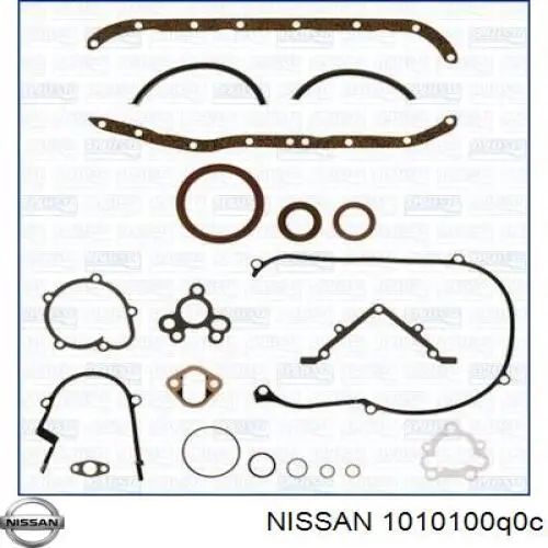 1010100Q0C Nissan/Infiniti Juego juntas motor