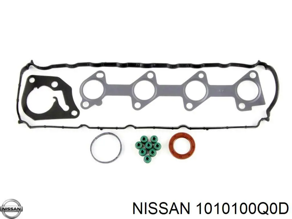 1010100Q0D Nissan juego de juntas de motor, completo