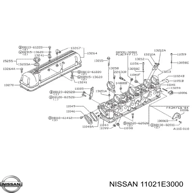 Comprar 11021E3000 Nissan/Infiniti 