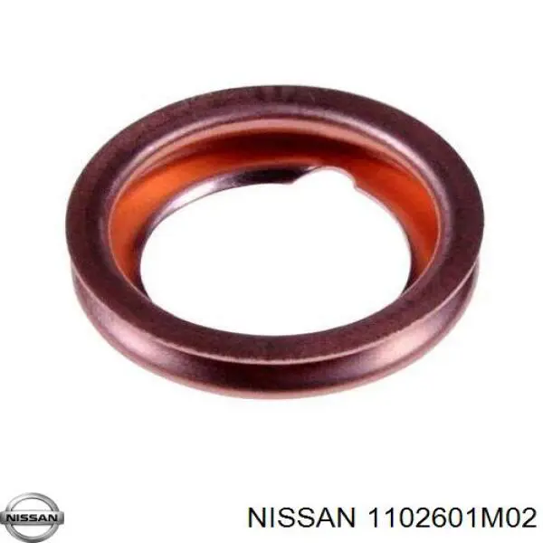 1102601M02 Nissan junta, tapón roscado, colector de aceite