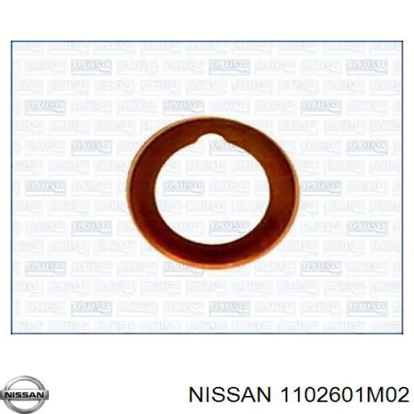 Comprar 1102601M02 Nissan/Infiniti Junta del tapón del cárter de aceite