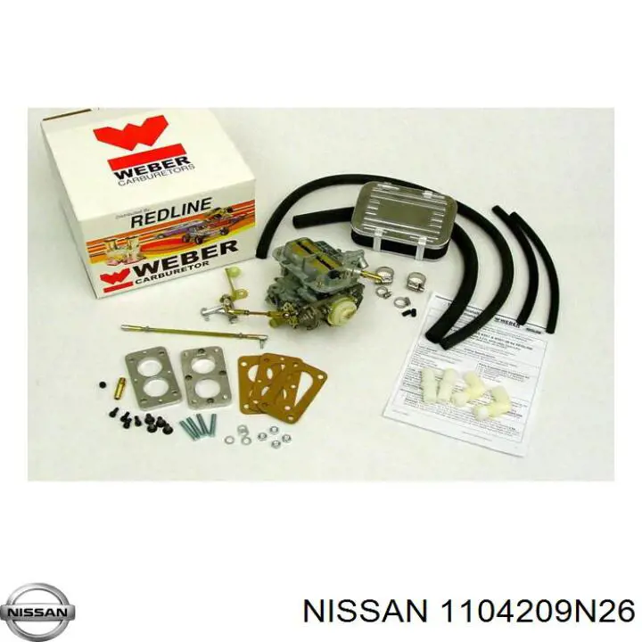 1104203G25 Nissan juego de juntas de motor, completo, superior