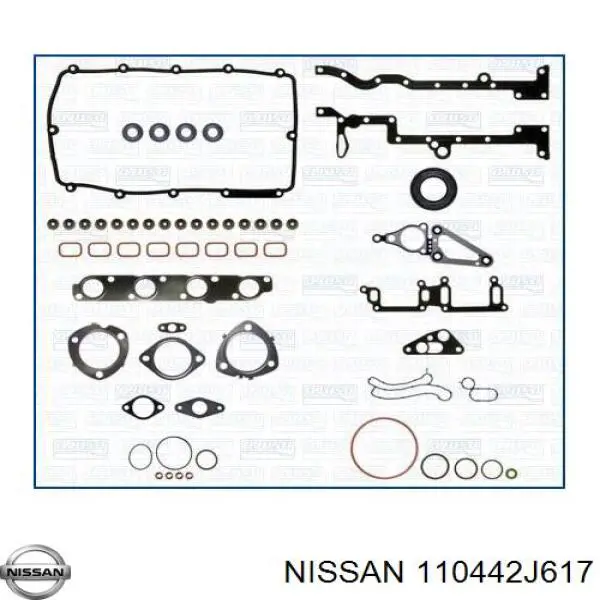 1104457J17 Nissan junta de culata