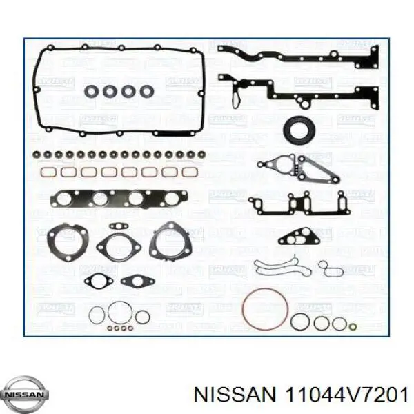 11044V7201 Nissan junta de culata