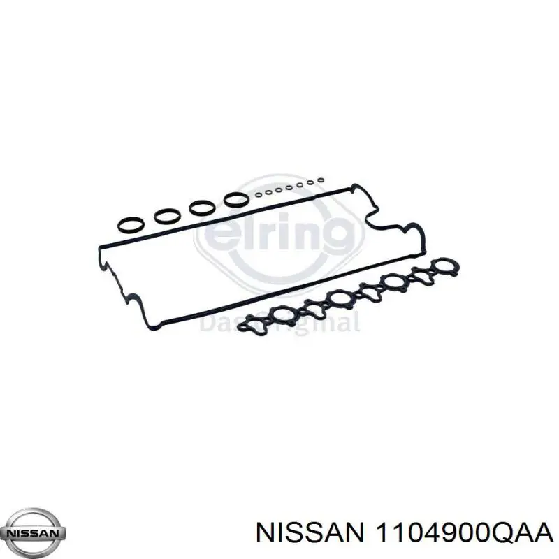 1104900QAA Nissan junta de la tapa de válvulas del motor
