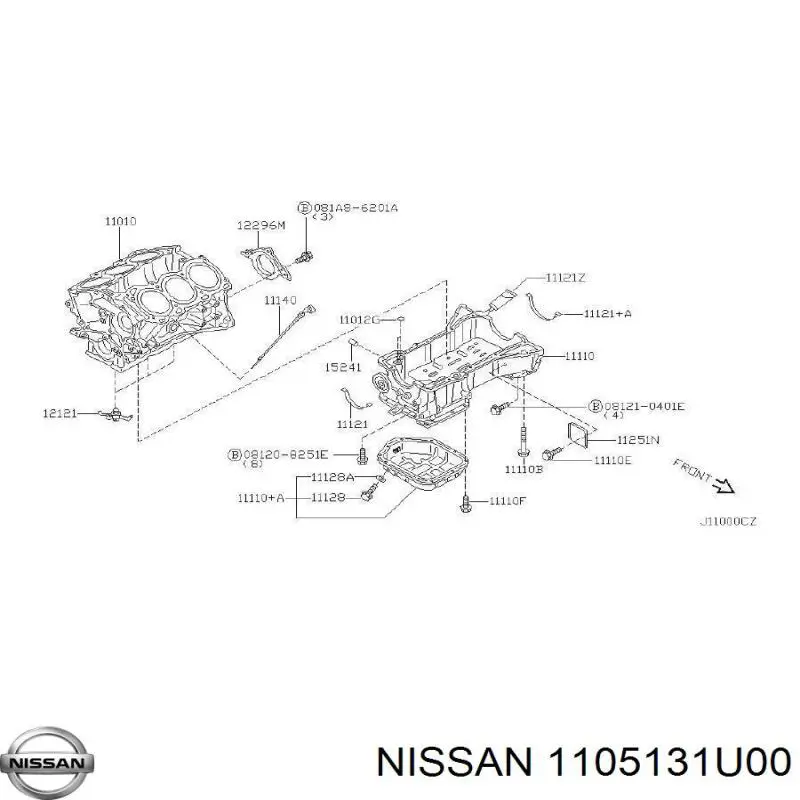 1105131U00 Nissan