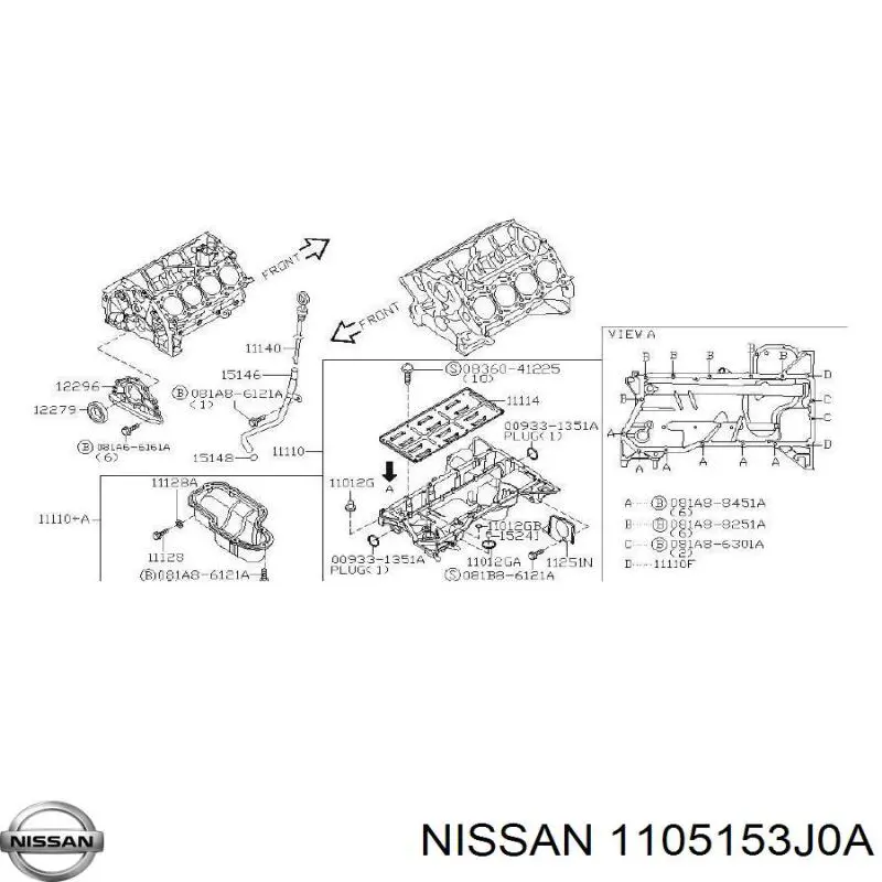 1105153J0A Nissan