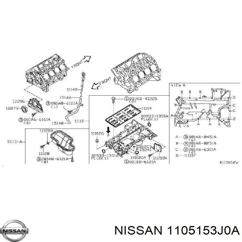 Nissan/Infiniti 1105153J0A precio, desde 32,28 EUR