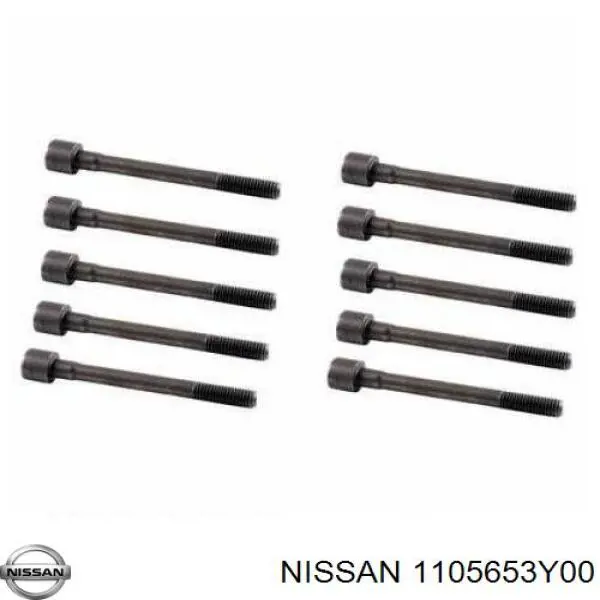 1105653Y00 Nissan tornillo de culata