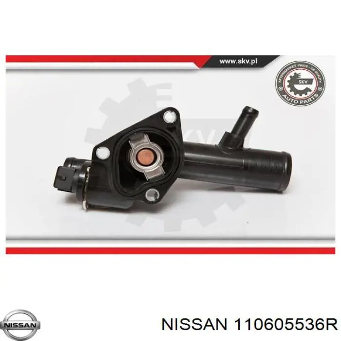 Termostato, refrigerante Nissan Tiida C11X