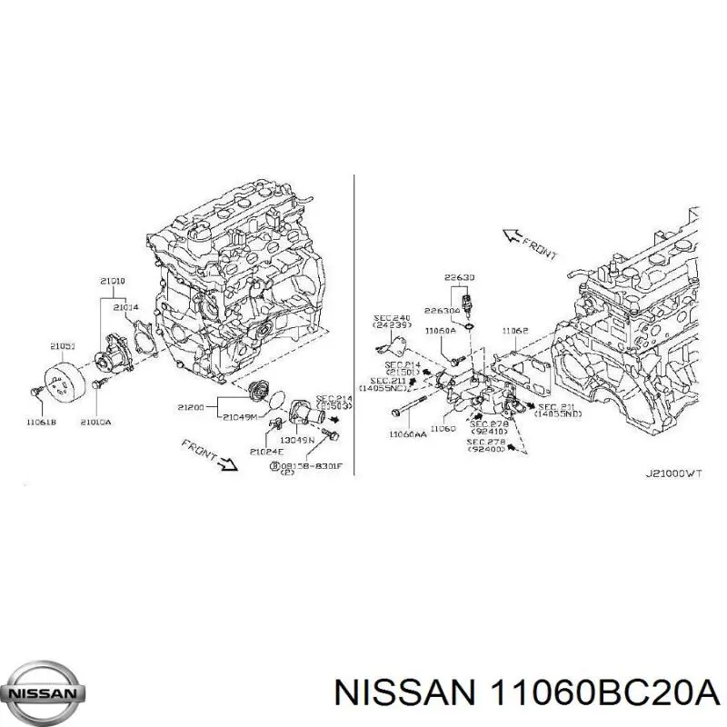 11060BC20A Nissan