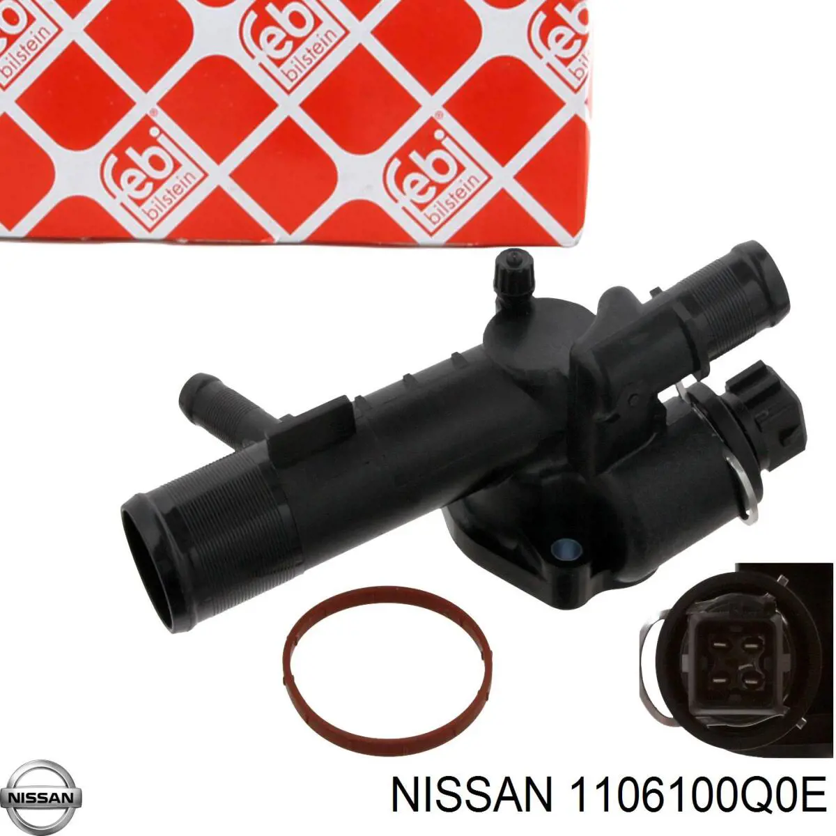 1106100Q0E Nissan termostato