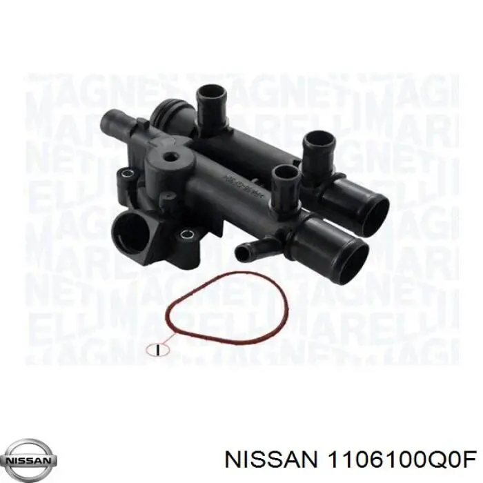 1106100Q0F Nissan caja del termostato