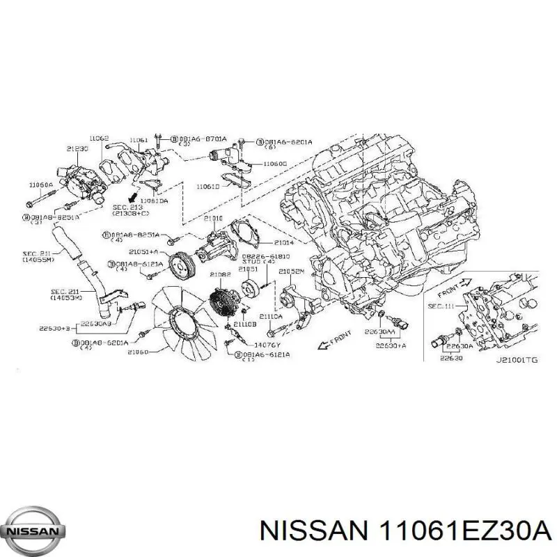 11061EZ30A Nissan/Infiniti