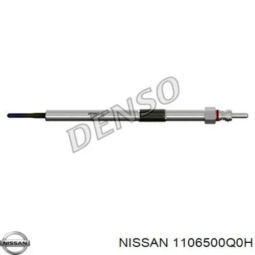 Bujía de precalentamiento Nissan/Infiniti 1106500Q0H