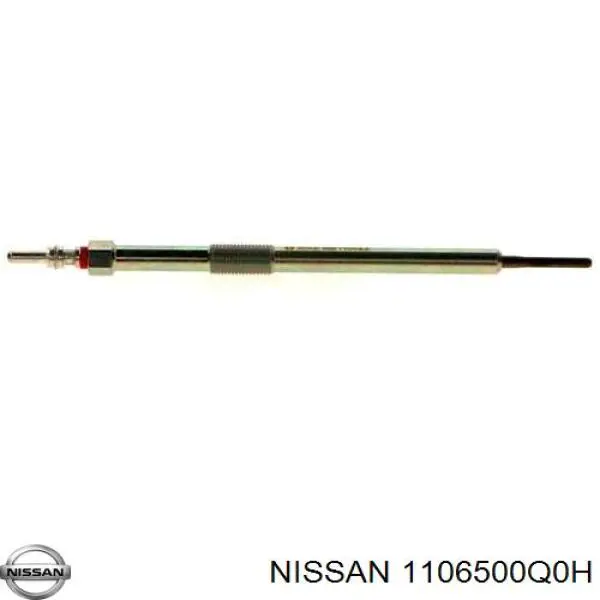 1106500Q0H Nissan bujía de incandescencia