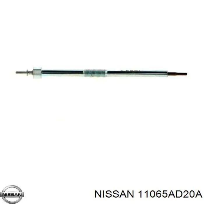 Bujía de incandescencia Nissan Navara D40