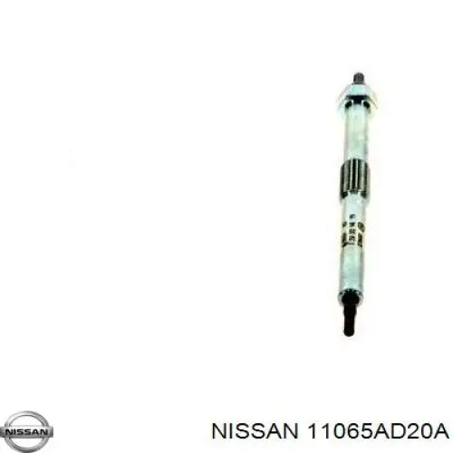 Bujía de incandescencia Nissan Navara D40
