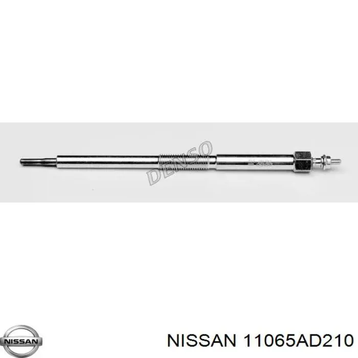 Bujía de incandescencia Nissan Navara D40