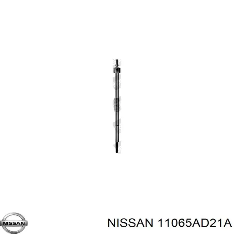 Bujía de incandescencia Nissan Navara D40