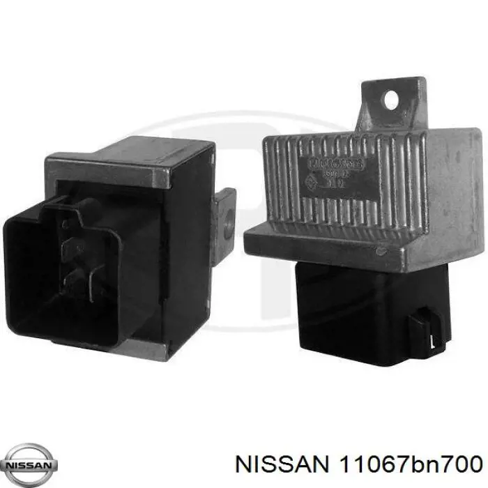 Relé de bujía de precalentamiento Renault Clio 2 BB, CB