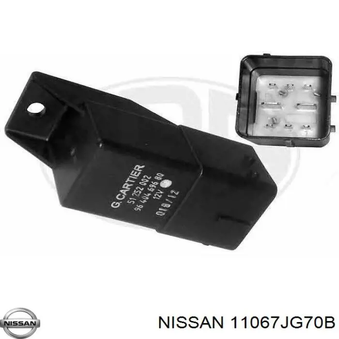 11067JG70B Nissan/Infiniti Relé de bujías incandescentes