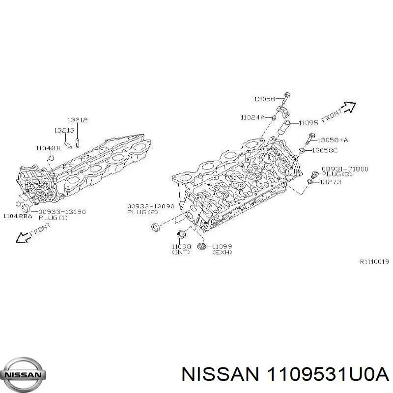 Anillo de sellado del pozo de la bujía Nissan/Infiniti 1109531U0A precio, desde 3,10 EUR