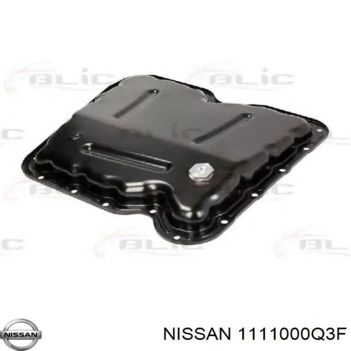 Cárter de aceite del motor para Nissan Qashqai (J11)