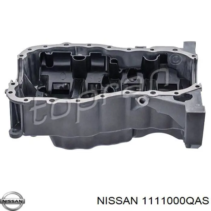 1111000QAS Nissan cárter de aceite