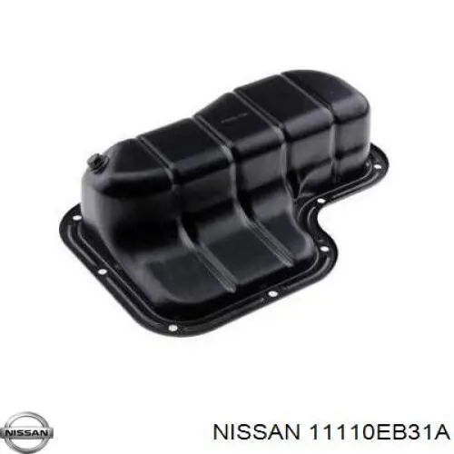 Cárter de aceite del motor para Nissan Navara (D40M)