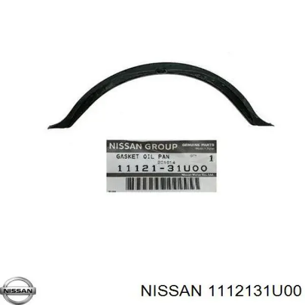 Comprar 1112131U00 Nissan/Infiniti Junta del cárter de aceite, semianillo delantero