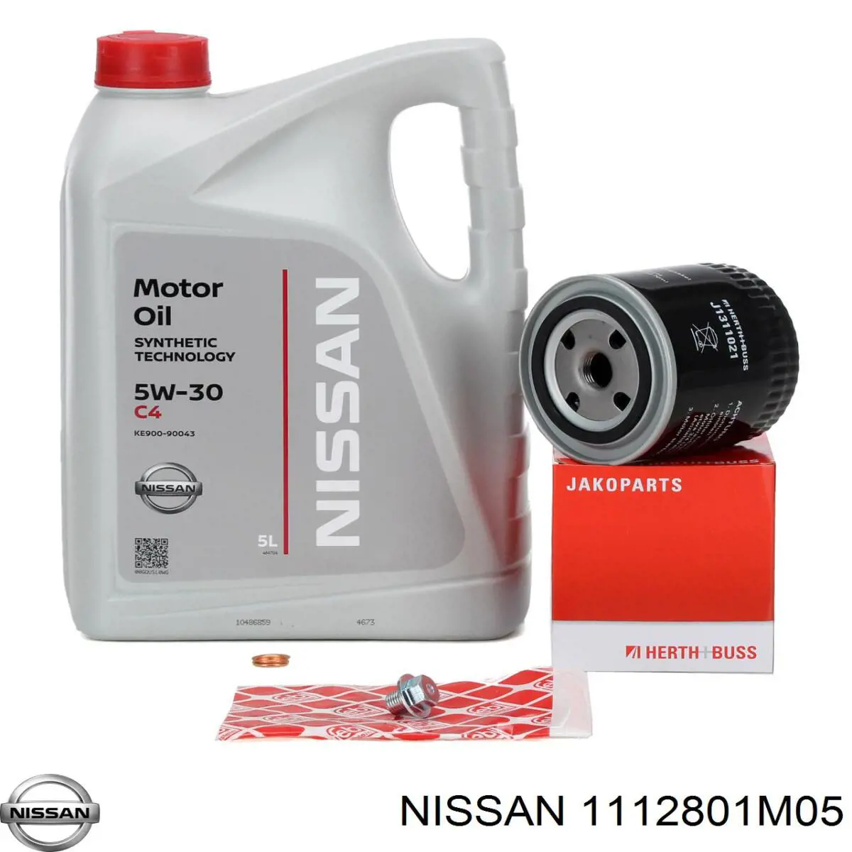 1112801M05 Nissan tapón roscado, colector de aceite