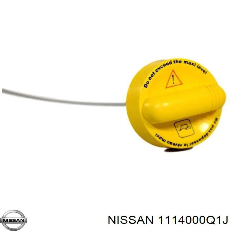 1114000Q1J Nissan varilla del nivel de aceite