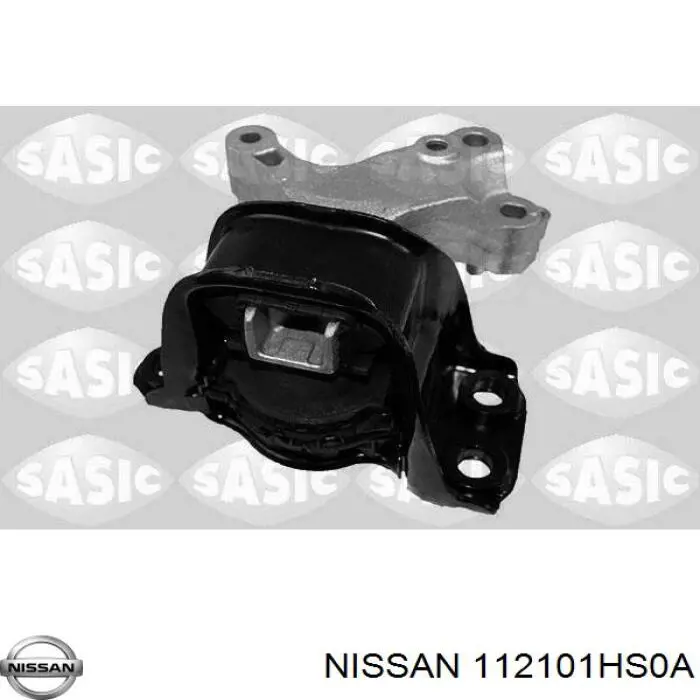 112101HS0A Nissan soporte de motor derecho