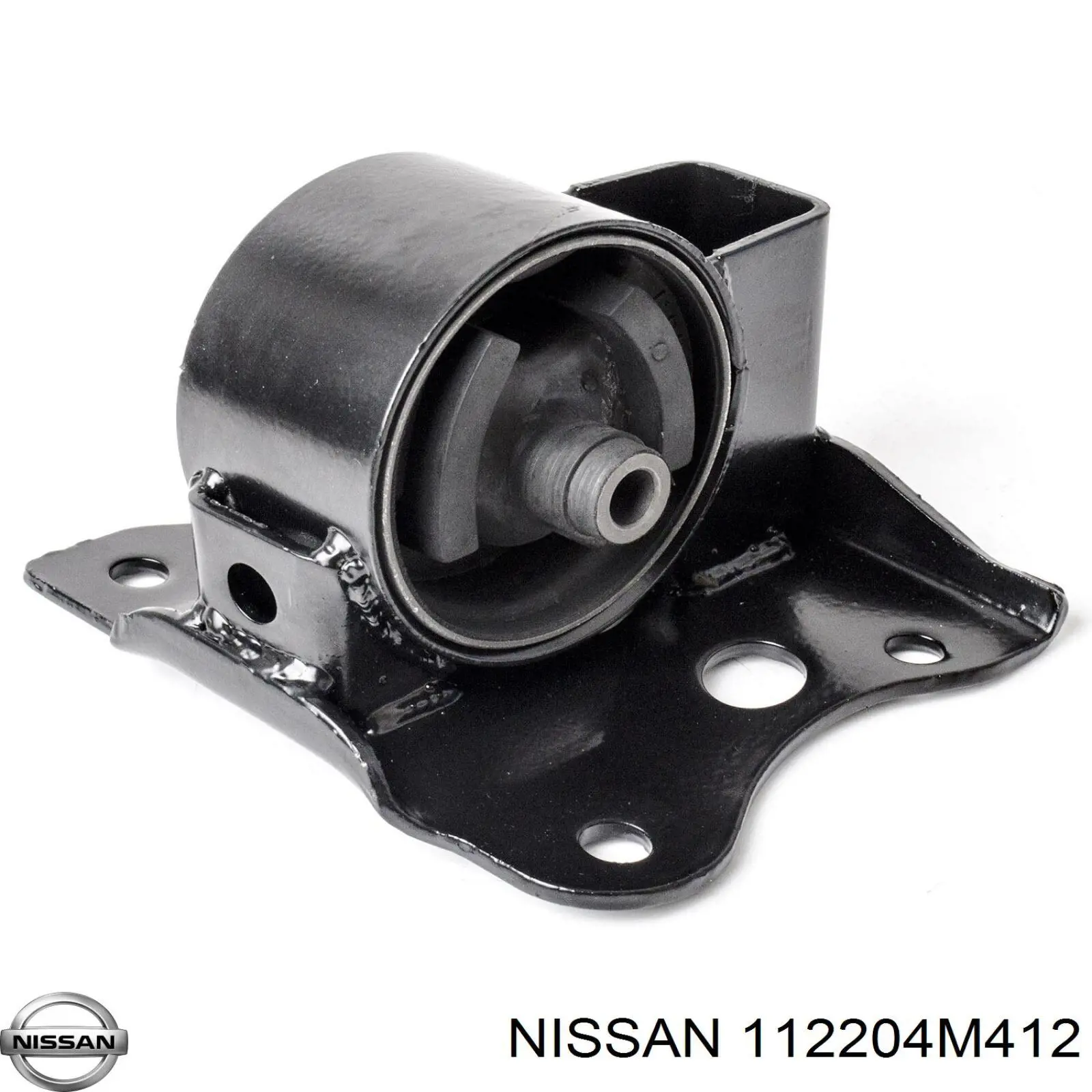 112204M412 Nissan soporte motor izquierdo