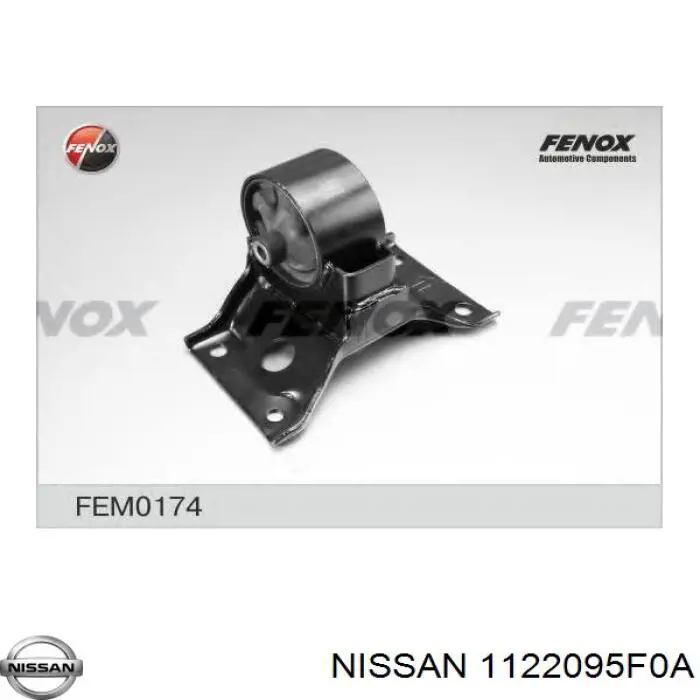 Soporte izquierdo del motor Nissan/Infiniti 1122095F0A precio, desde 32,28 EUR