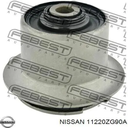 11220ZG90A Nissan soporte motor delantero